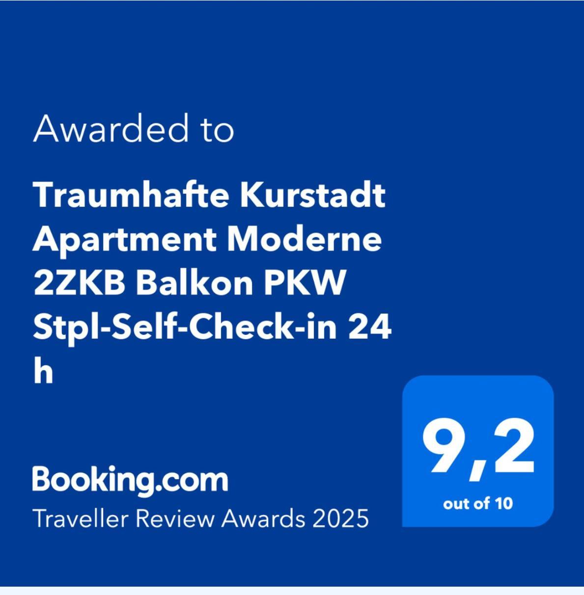 Traumhafte Kurstadt Apartment Moderne 2Zkb Balkon Pkw Stellplatz 巴特瑙海姆 外观 照片